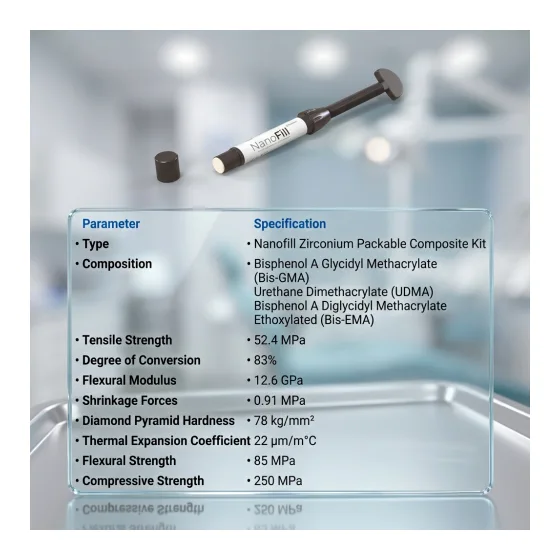 Waldent NanoFill Zirconium Composite Kit